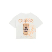 Guess Majica J6GI06 K6YW4 Bela Relaxed Fit