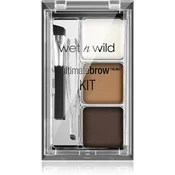 Wet n Wild Ultimate Brow paletka za obrvi 2,5 g odtenek Ash Brown za ženske