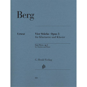 BERG:FOUR PIECES OP.5 FOR CLARINET AND PIANO