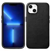 1 to 3 Icarer Ovitek Usnjeni Ovitek Za Iphone 14 Plus Naravno Usnje Z Zaklopkom