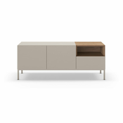 Kremno bela TV omarica 140x55 cm Cailin – Marckeric