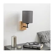 Brilagi - Zidna lampa NUBILA WOOD 1xE27/25W/230V hrast/antracit