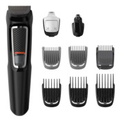 Trimer Philips Multigroom 3000 Series MG3740/15, 9 nastavaka, lice i kosa, crni MG3740/15