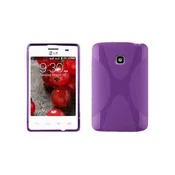 Cadorabo Cadorabo Case, združljiv z LG v pastelni vijolični barvi - zaščitni pokrov iz fleksibilnega silikona TPU, (20586923)