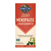 Herbals Menopavza + Rast las - 30 veganskih mehkih kapsul