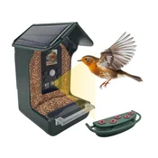 Kamera s krmilnico za ptice BERGER&SCHROTER Bird Solarna - zelena