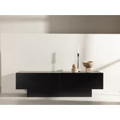 TV-omarica Dallas 4416 (Črna) Črna, 160x45x47cm