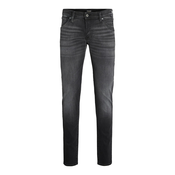 JACK & JONES Traperice GLENN FOX, crni traper