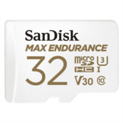 SDHC SanDisk micro 32GB MAX ENDURANCE, 100/40MB/s, C10, U3, V30, adapter (SDSQQVR-032G-GN6IA) (151031)