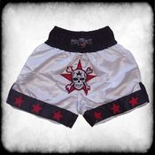 Muay Thai hlacice Stars Skull