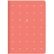 Bilježnica Keskin Color - Bullet Journal, 80 listova, točkasto, crvena