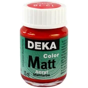 Rayher. Akrilna barva DEKA ColorMatt 25 ml makovo rdeča