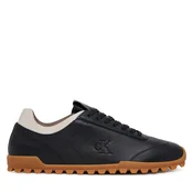 Calvin Klein Jeans Superge Low Profile Runner Mg Lth Mix YW0YW01847 Črna
