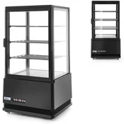 Arktic Hladilna vitrina za slaščice s 3 policami, 68 l, LED – črna