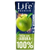 VOCNI SOK LIFE JABUKA 100% VITAMIN C 0,2L BRIK