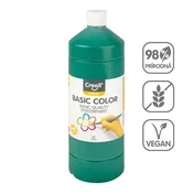 Tempera barva Creall 500 ml - temno zelena