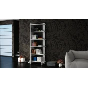 Hanah Home Polica 46,8x170x21,7cm Bela