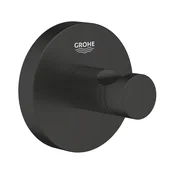 GROHE 411732430 - Kavelj za kopalni plašč START črn