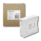 Qoltec napajalnik za DIN letev | 10 W | 12 V | 0,83 A | bel | tanek