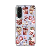 Silikonska maska za Samsung A366B Galaxy A36 5G, Cozy Christmas