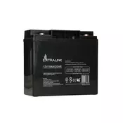 Extralink AKUMULATOR BATTERY ACCUMULATOR AGM 12V 18AH - Batterie - 18.000 mAh Sealed Lead Acid (VRLA) 13.5 V