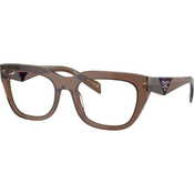 PRADA Okvir za naocare 0PR A06V 17O1O1 54, Ženski, Braon