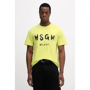 Bombažna kratka majica MSGM