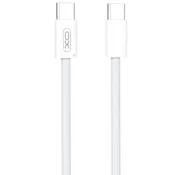 XO NB-Q260B Type-C to Type-C 60W Cable 1.5m White