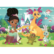 Trefl Puzzle Nella - Princesa vitezov: Brezskrbna zabava 30 kosov