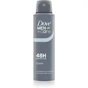 Dove deo sprej za moške For Men Clean Comfort 150ml