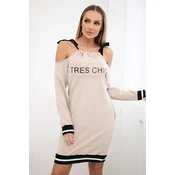 Beige Tres Chic dress