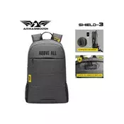 ARMAGGEDDON Ranac za laptop, Shield, Sivi