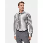 JOOP! Srajca Pit1 30102693 Mornarsko modra Slim Fit