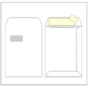 Kuverta vrečka C4 – 23x33 cm, LO, bela, 100 g - 250/1