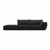 Tamno siva kutna garnitura Vanda - Mazzini Sofas