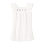 MANGO KIDS Obleka CIRILLA bela