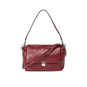 REPLAY Crvena mini sack torba s logotip plocicom
