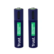 TRUST Rechargeable mikro olovka akku (AAA) 500mAh 2kom