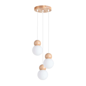 Sollux SL.1391 - Luster na sajli PEKKA 3xG9/8W/230V beli