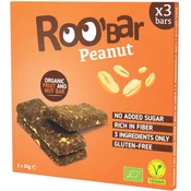 Organska plocica od kikirikija, 3 x 30 g, Roobar