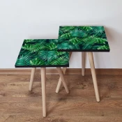 Hanah Home Set klub stocica 2Shp202, 2 komada, Zeleni