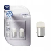 M-Tech P21/5W LED ŽARNICE BaY15d DVOJNA ŽARNICA Z BELO DIODO