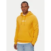 Quiksilver Fineline moški pulover s kapuco mineral yellow