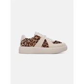 Resti Womens sporty sneakers with a leopard print Big Cat