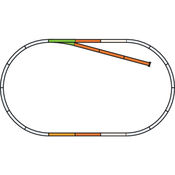 PIKO H0 PIKO H0 TIRNICA 55310 H0 OKROGLA, KOMPLET B