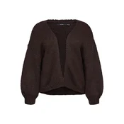 Vero Moda Curve Pletena jopa VMCMaybe čokolada