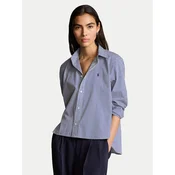 Polo Ralph Lauren Srajca 211891419001 Mornarsko modra Regular Fit
