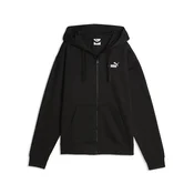 PUMA Essentials No. 1 Logo Full-Zip Hoodie Women, Clothing, Black, S