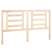 Vidaxl Posteljno vzglavje 156x4x100 cm trdna borovina