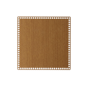 AtmoWood Leseno dno/pokrov za košaro - kvadratni hrast Izberite različico: 30x30 cm